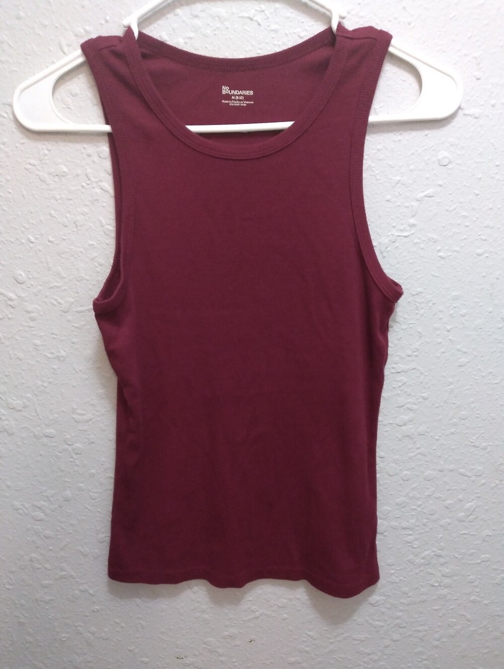 No Boundaries Ribbed Tank